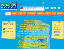 Tablet Screenshot of klikhomes.com